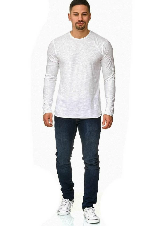 Bestpreis 😀 Indicode T-Shirt »Willbur Longsleeve« Navy Grandad, Black, Bordeaux, Raven 👏 3 Bestpreis 😀 Indicode T-Shirt »Willbur Longsleeve« Navy Grandad, Black, Bordeaux, Raven 👏 – Bild 3