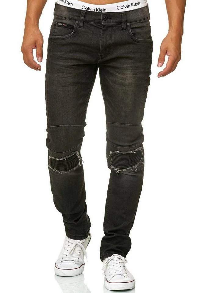 Brandneu 😀 Indicode Bequeme 👖 Jeans »Nevada« Lt Grey, Black, Blue ⭐ 30 Brandneu 😀 Indicode Bequeme 👖 Jeans »Nevada« Lt Grey, Black, Blue ⭐ – Bild 30