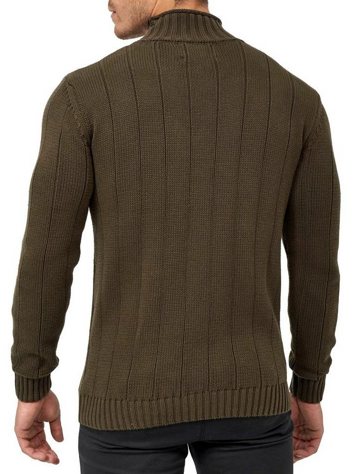 Neu ❤️ Indicode Rollkragenpullover »Aspen« Army, Navy, Black 🛒 3 Neu ❤️ Indicode Rollkragenpullover »Aspen« Army, Navy, Black 🛒 – Bild 3