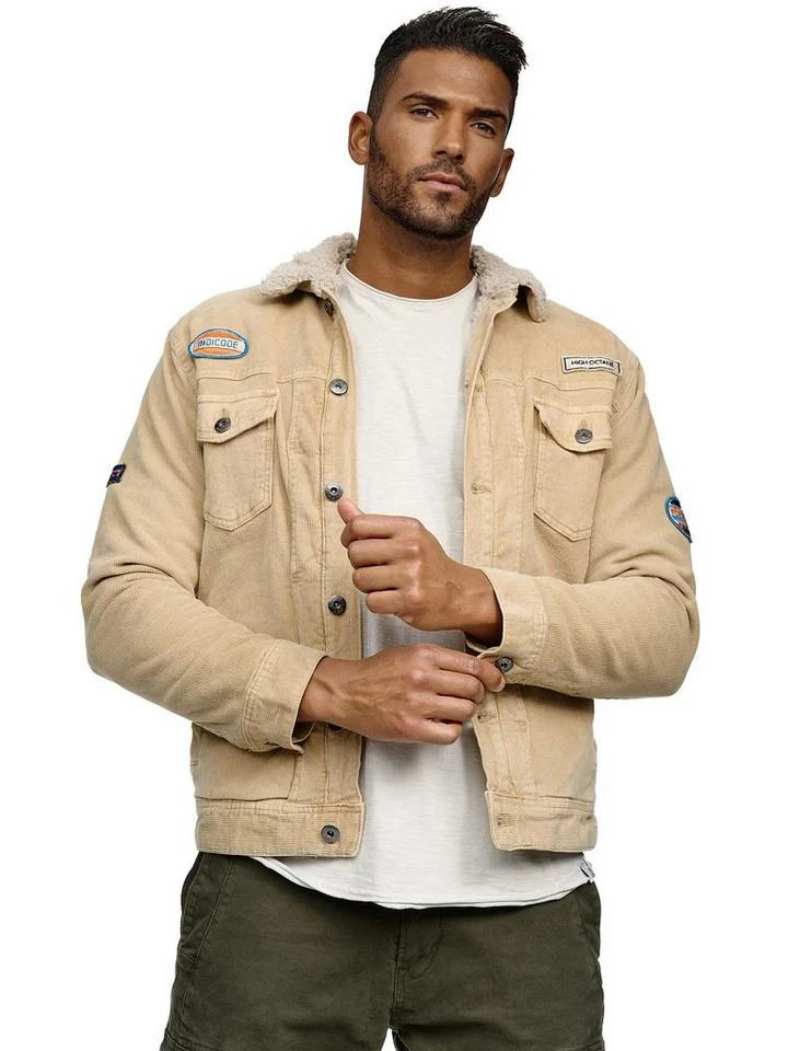 Auslauf 🎁 Indicode Cordjacke »Beard« Raven, Cornstalk, Black 🔥 12 Auslauf 🎁 Indicode Cordjacke »Beard« Raven, Cornstalk, Black 🔥 – Bild 12