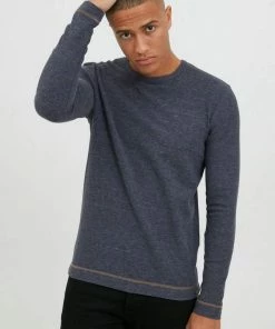 Besorgen 👍 Indicode Langarmshirt »Herren Ambrosius Longsleeve« Basic Langarmshirt Navy Mix (420), Army (600), Charcoal Mix (915) 🔔 -Indicode Verkaufsladen 143407de 521a 5907 94e4 53d497aa206e