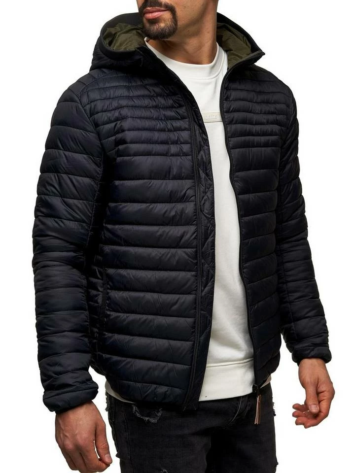 Blitzangebot 🥰 Indicode Steppjacke »Bowers« Black, Orangeade, Army, Dk Grey ✨ 4 Blitzangebot 🥰 Indicode Steppjacke »Bowers« Black, Orangeade, Army, Dk Grey ✨ – Bild 4