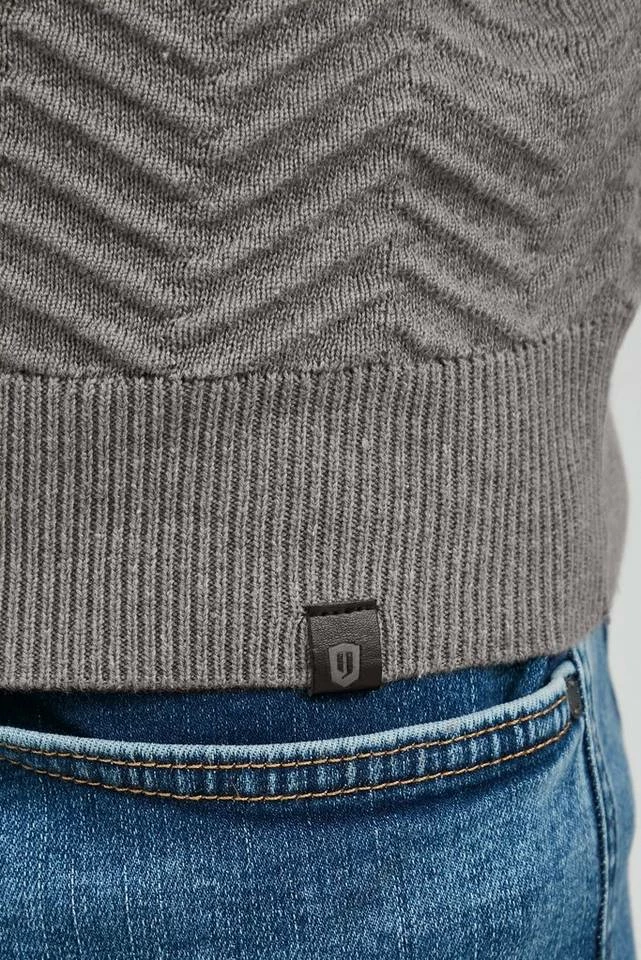 Schlussverkauf 🛒 Indicode Troyer »Troyer 35546MM« Strickpullover mit Troyerkragen Black (999), Grey Mix (914), Navy (400) 😉 5 Schlussverkauf 🛒 Indicode Troyer »Troyer 35546MM« Strickpullover mit Troyerkragen Black (999), Grey Mix (914), Navy (400) 😉 – Bild 5