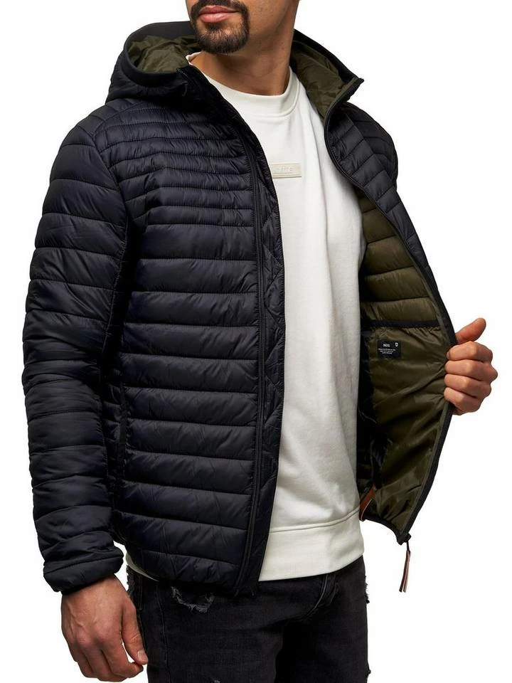 Blitzangebot 🥰 Indicode Steppjacke »Bowers« Black, Orangeade, Army, Dk Grey ✨ 2 Blitzangebot 🥰 Indicode Steppjacke »Bowers« Black, Orangeade, Army, Dk Grey ✨ – Bild 2