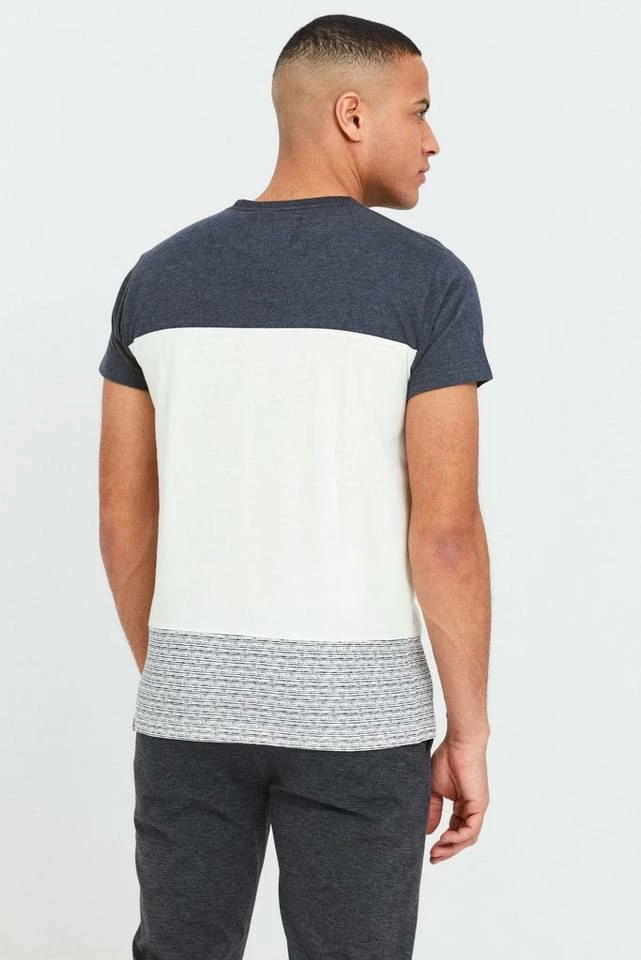 Bester Verkauf ❤️ Indicode T-Shirt »Remmond« T-Shirt im Colorblock-Look Rootbeer (090), Navy (400), Marshmellow (091), Light Grey Mix (913) 😉 3 Bester Verkauf ❤️ Indicode T-Shirt »Remmond« T-Shirt im Colorblock-Look Rootbeer (090), Navy (400), Marshmellow (091), Light Grey Mix (913) 😉 – Bild 3