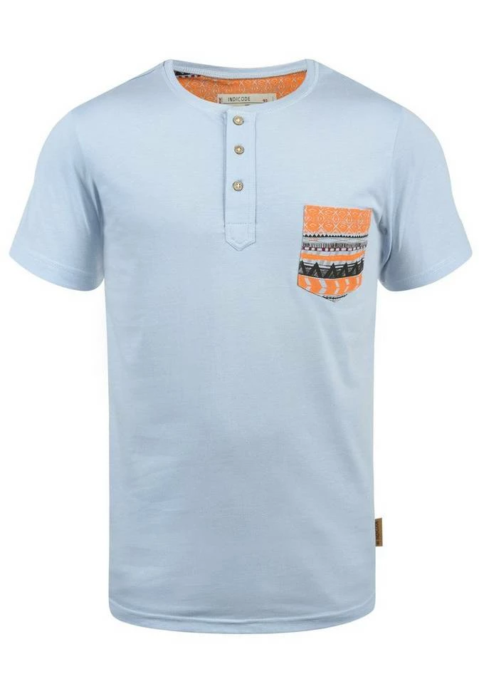 Billig 😉 Indicode Rundhalsshirt »Art« Kurzarmshirt mit Brusttasche Camelian (139), Light Grey Mix (913), Sky Way (403), Wine (227) 🔥 13 Billig 😉 Indicode Rundhalsshirt »Art« Kurzarmshirt mit Brusttasche Camelian (139), Light Grey Mix (913), Sky Way (403), Wine (227) 🔥 – Bild 13
