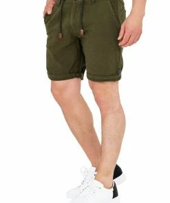Neu 👍 Indicode Chinoshorts »Beauvals« Dark Olive, Lt Grey, Navy, Black 🎁 -Indicode Verkaufsladen 270f86a5 8e3c 5418 886c 3f6e1799d4f4