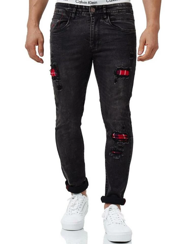 Coupon 🔔 Indicode Bequeme 👖 Jeans »Ralph« Vintage Grey, Vintage Black ✨ 2 Coupon 🔔 Indicode Bequeme 👖 Jeans »Ralph« Vintage Grey, Vintage Black ✨ – Bild 2