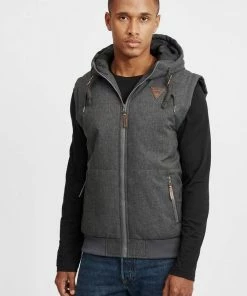 Großhandel 👏 Indicode Softshellweste »Lecter« Grey Mix (914), Charcoal Mix (915), Navy Mix (420), Navy (400) ✨ -Indicode Verkaufsladen 2aa2ba48 71e6 5f3b ba26 13f7889ca29a