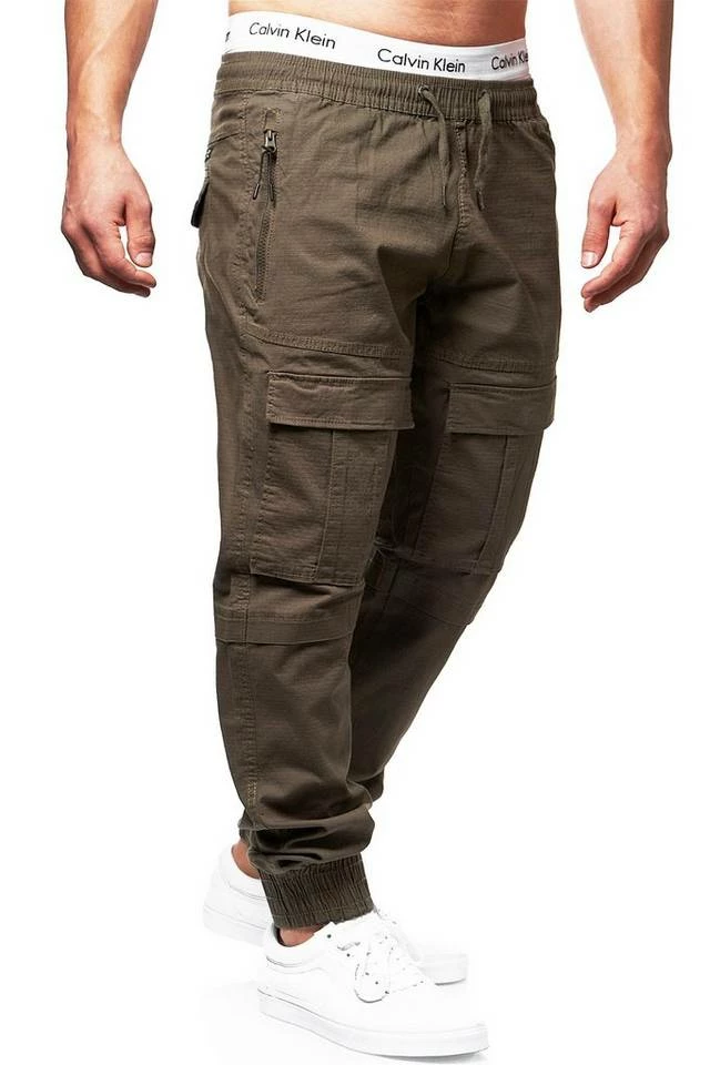Neu 🎉 Indicode Cargohose »Dennis« Cub, Army, Pewter, Black ⭐ 3 Neu 🎉 Indicode Cargohose »Dennis« Cub, Army, Pewter, Black ⭐ – Bild 3