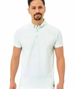 Rabatt ❤️ Indicode Poloshirt »Blomfield« Dk Denim, Cameo Rose, Pewter, Pastel Green ❤️ -Indicode Verkaufsladen 2b11e902 3742 5a7a ba39 5ee2e0a9f04e