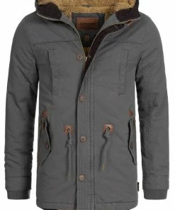 Top 10 ⌛ Indicode Parka »Barge« Black, Navy, Dk Grey, Army 🥰