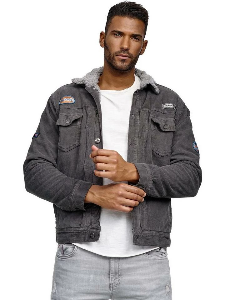 Auslauf 🎁 Indicode Cordjacke »Beard« Raven, Cornstalk, Black 🔥 17 Auslauf 🎁 Indicode Cordjacke »Beard« Raven, Cornstalk, Black 🔥 – Bild 17