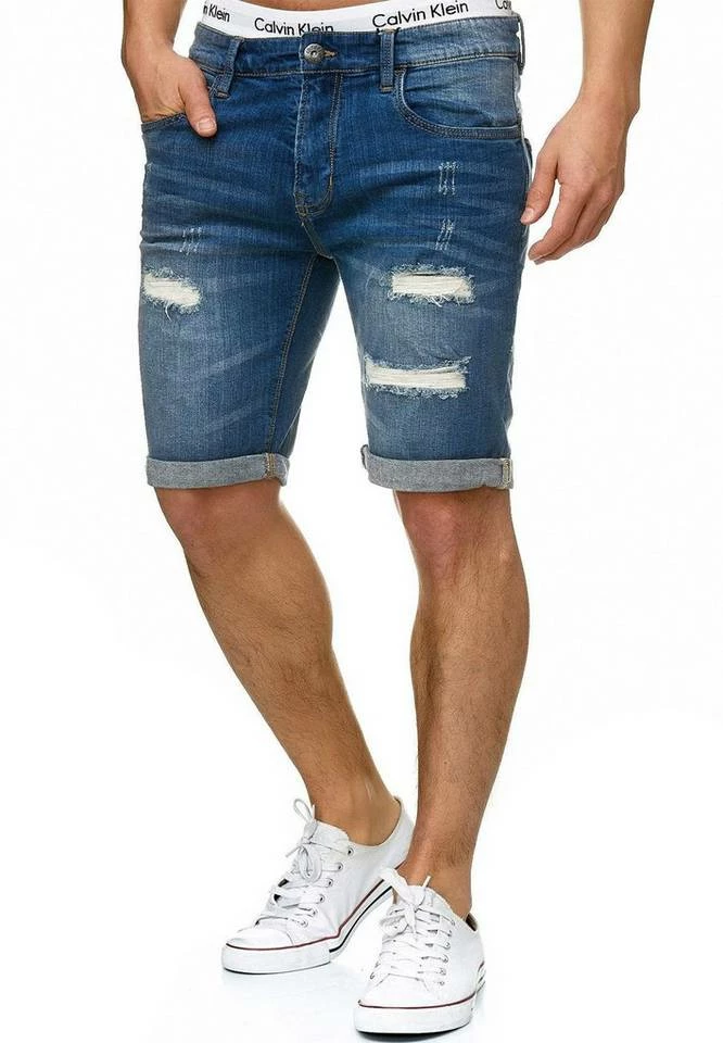 Auslauf ✔️ Indicode 👖 Jeansshorts »Caden« Blue, Holes - Dk Grey, Dk Indigo, DK Grey ✨ 18 Auslauf ✔️ Indicode 👖 Jeansshorts »Caden« Blue, Holes - Dk Grey, Dk Indigo, DK Grey ✨ – Bild 18