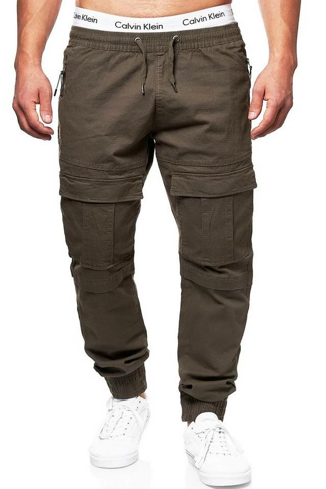 Neu 🎉 Indicode Cargohose »Dennis« Cub, Army, Pewter, Black ⭐ 2 Neu 🎉 Indicode Cargohose »Dennis« Cub, Army, Pewter, Black ⭐ – Bild 2