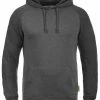 Coupon ⭐ Indicode Hoodie »Elliot« Kapuzensweatshirt im ⚾ Baseball-Look Black - Charcoal (9992), Charcoal Mix (915), Charcoal - Black (9994), Charcoal - Wine (9993) 🥰