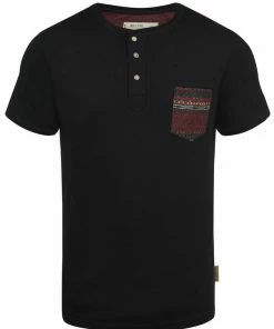 Billig 😉 Indicode Rundhalsshirt »Art« Kurzarmshirt mit Brusttasche Camelian (139), Light Grey Mix (913), Sky Way (403), Wine (227) 🔥