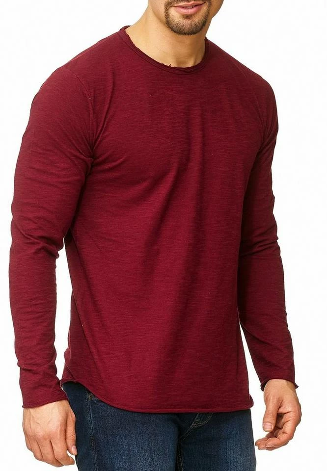 Bestpreis 😀 Indicode T-Shirt »Willbur Longsleeve« Navy Grandad, Black, Bordeaux, Raven 👏 18 Bestpreis 😀 Indicode T-Shirt »Willbur Longsleeve« Navy Grandad, Black, Bordeaux, Raven 👏 – Bild 18