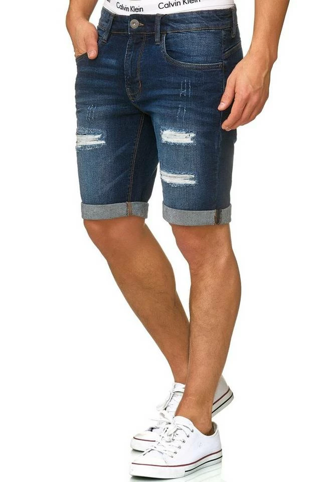 Auslauf ✔️ Indicode 👖 Jeansshorts »Caden« Blue, Holes - Dk Grey, Dk Indigo, DK Grey ✨ 7 Auslauf ✔️ Indicode 👖 Jeansshorts »Caden« Blue, Holes - Dk Grey, Dk Indigo, DK Grey ✨ – Bild 7