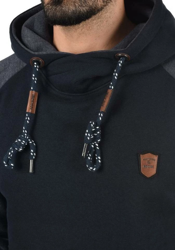 Bester Verkauf ⭐ Indicode Hoodie »Toney« Kapuzensweatshirt Army (600), Black (999), Navy (400), Grey Mix (914) 🎁 5 Bester Verkauf ⭐ Indicode Hoodie »Toney« Kapuzensweatshirt Army (600), Black (999), Navy (400), Grey Mix (914) 🎁 – Bild 5