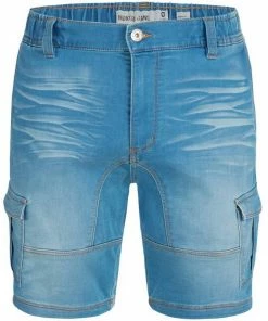 Auslauf 👍 Indicode 👖 Jeansshorts »Chandos« Blue Wash, Lt Grey, Black, Dark Blue 👏 -Indicode Verkaufsladen 3443d7a7 24ae 512c b4d2 fab9dcc1398b