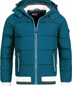 Coupon 😀 Indicode Steppjacke »Marlon« Sea Blue, Blau, Black mix, Optical white 🤩 -Indicode Verkaufsladen 34707b90 1558 5af6 a99f f372e1fd85a1
