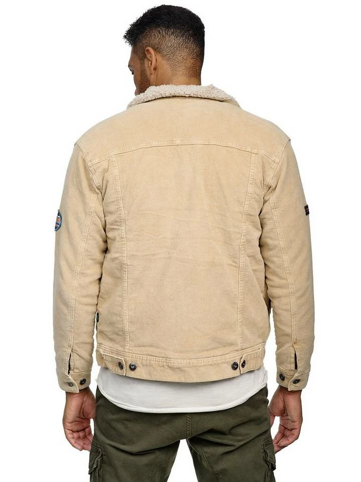 Auslauf 🎁 Indicode Cordjacke »Beard« Raven, Cornstalk, Black 🔥 4 Auslauf 🎁 Indicode Cordjacke »Beard« Raven, Cornstalk, Black 🔥 – Bild 4