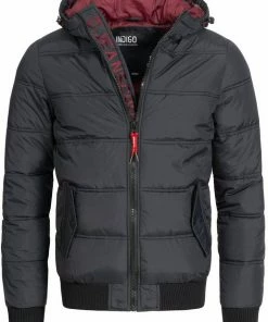 Rabatt 🥰 Indicode Winterjacke »Adrian ZA« Bordeaux, Black, Raven, Navy 🧨 -Indicode Verkaufsladen 380d1605 6dc3 50b2 984d 1807eee931fa