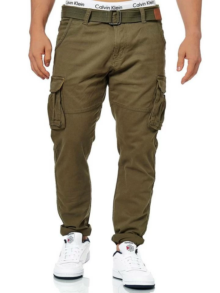 Neu 🤩 Indicode Cargohose »Mathen« Navy, Black, Army, Raven ✨ 1 Neu 🤩 Indicode Cargohose »Mathen« Navy, Black, Army, Raven ✨