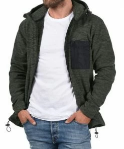 Coupon ⭐ Indicode Fleecejacke »Wilmot« Army (600), Navy Mix (420), Black (999) 💯 -Indicode Verkaufsladen 3a1cd289 e6cf 57ec 8a38 a2be2aab0efd