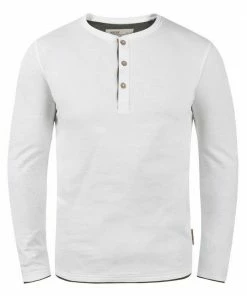 Brandneu 🤩 Indicode Rundhalsshirt »Gifford« Longsleeve mit Knopfleiste Off-White (002), Navy Mix (420), Grey Mix (914), Black (999) 👍 -Indicode Verkaufsladen 3c0da141 a0b6 51de 9314 91499f00882c