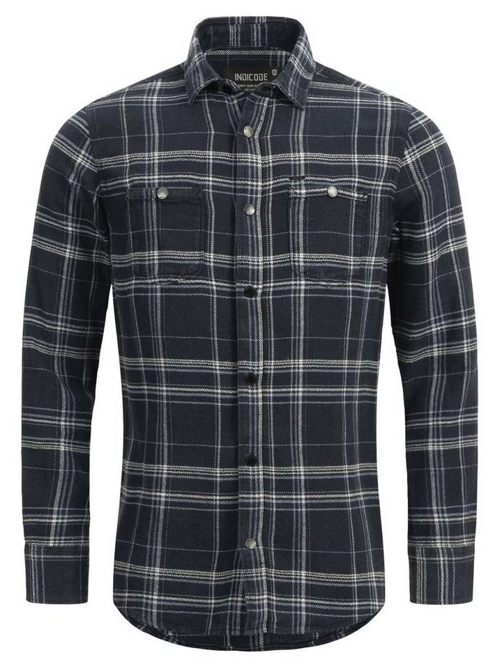 Großhandel 🛒 Indicode Langarmhemd »Newton« Navy, Navy Mix, Black 🥰 13 Großhandel 🛒 Indicode Langarmhemd »Newton« Navy, Navy Mix, Black 🥰 – Bild 13