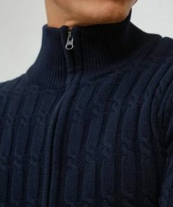 Billig ⌛ Indicode Strickjacke »35549MM« Grobstrick Zip-Jacke Black (999), Charcoal Mix (915), Navy (400) 🧨 -Indicode Verkaufsladen 413d5dc6 2dd3 544a a219 e87353dadf30