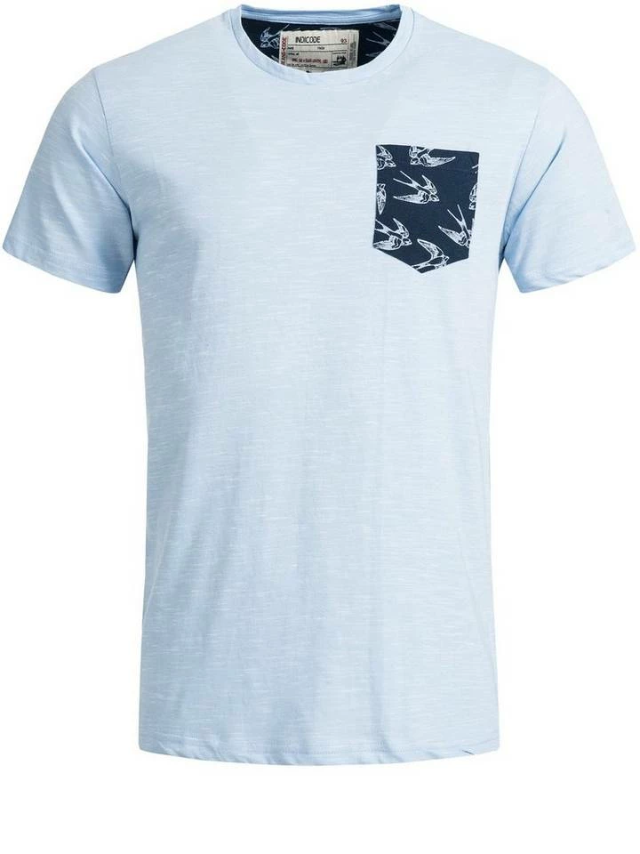 Budget 🎉 Indicode T-Shirt »Blaine« Grau, Grün, Anthrazit, Blau 🎉 6 Budget 🎉 Indicode T-Shirt »Blaine« Grau, Grün, Anthrazit, Blau 🎉 – Bild 6