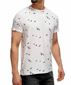 Am billigsten 🌟 Indicode T-Shirt »McFarland« Navy, Offwhite, Ecru Mix 🎉 -Indicode Verkaufsladen 4365e971 dc2a 57a7 bb6f 227c0e123bdd