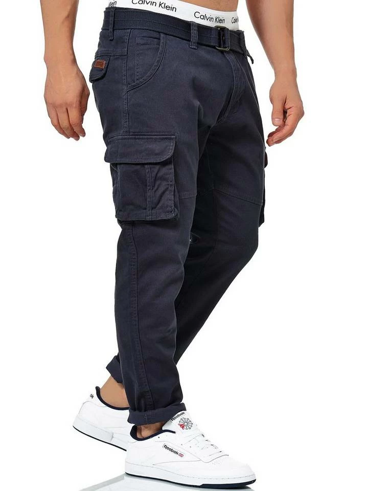Neu 🤩 Indicode Cargohose »Mathen« Navy, Black, Army, Raven ✨ 10 Neu 🤩 Indicode Cargohose »Mathen« Navy, Black, Army, Raven ✨ – Bild 10
