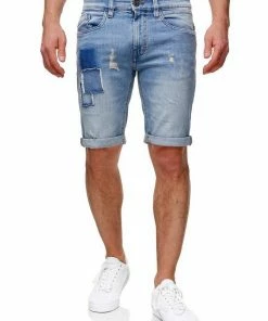 Rabatt 💯 Indicode Shorts »Roberts« Black, Lt Grey, Blue Wash, Blue 🌟 -Indicode Verkaufsladen 4b551a11 c80e 50c2 b211 b9973fc8192b