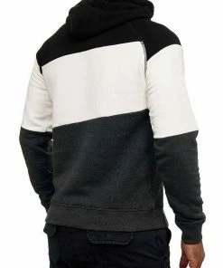 Bester Verkauf 💯 Indicode Sweatshirt »PESSAC« Darkolive, Black, Lt Grey Mix, Navy 🔔 -Indicode Verkaufsladen 4d9aa103 d3a6 5c4a a4c9 798957e28a7c