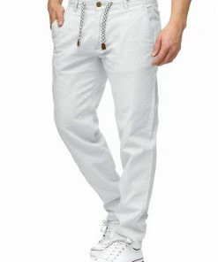 Brandneu 🌟 Indicode Leinenhose »Veneto« Navy, Fog, Iron, Offwhite 🎁 -Indicode Verkaufsladen 54909376 7ec8 5af8 9e1c 35fec9ad06fa