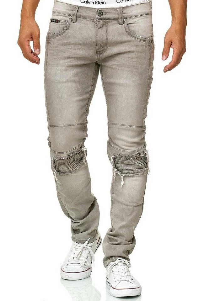 Brandneu 😀 Indicode Bequeme 👖 Jeans »Nevada« Lt Grey, Black, Blue ⭐ 44 Brandneu 😀 Indicode Bequeme 👖 Jeans »Nevada« Lt Grey, Black, Blue ⭐ – Bild 44