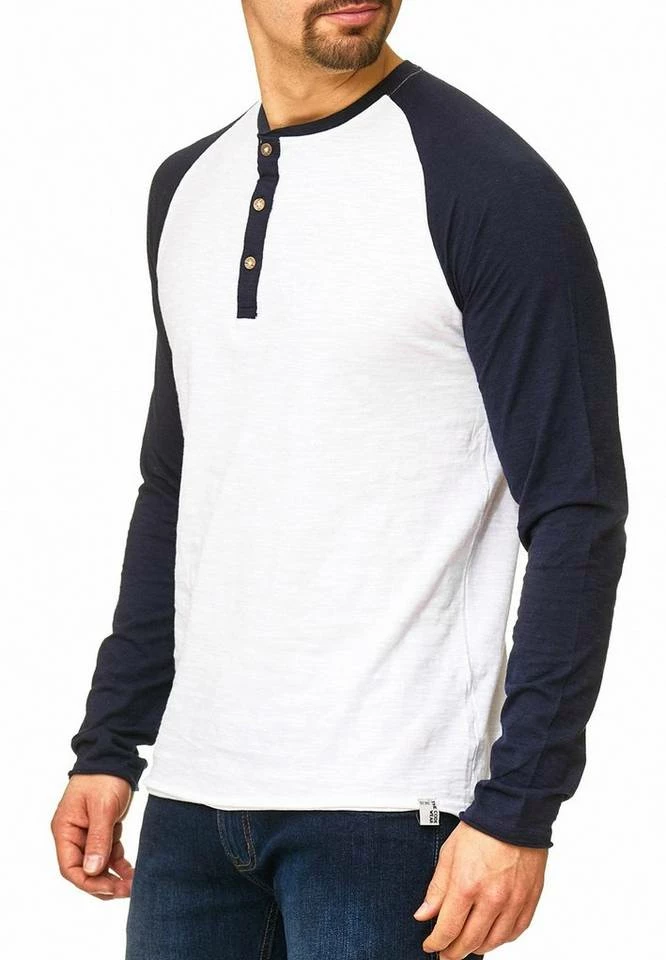 Bestpreis 😀 Indicode T-Shirt »Willbur Longsleeve« Navy Grandad, Black, Bordeaux, Raven 👏 27 Bestpreis 😀 Indicode T-Shirt »Willbur Longsleeve« Navy Grandad, Black, Bordeaux, Raven 👏 – Bild 27