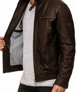 Schlussverkauf 👍 Indicode Lederjacke »Germo« Black, Dk Brown, Pewter, Camel 🔔 -Indicode Verkaufsladen 598d86c8 6ed8 518c 900b 28ab3a163f85