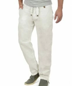 Rabatt 🔔 Indicode Leinenhose »Ives« lange Hose mit Tunnelzug am Bund Dark Olive (644), Black (999), Iron (920), Light Grey (901) ⌛ -Indicode Verkaufsladen 59f73025 acdc 562d 8cd5 16017451da30