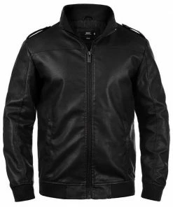 Aktion 🛒 Indicode Lederimitatjacke »Conway« Dark Grey (910), Dark Brown (020), Black (999) 🔔 -Indicode Verkaufsladen 5ae3ba61 f042 5a17 895a 3661509e40c1