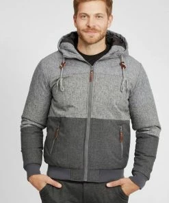 Aktion ✨ Indicode Kurzjacke »Hannibal« Light Grey Mix (913), Navy Mix (420), Navy (400), Charcoal Mix (915) 🤩 -Indicode Verkaufsladen 5c40bb1e 330f 5872 9da3 609727a8372a