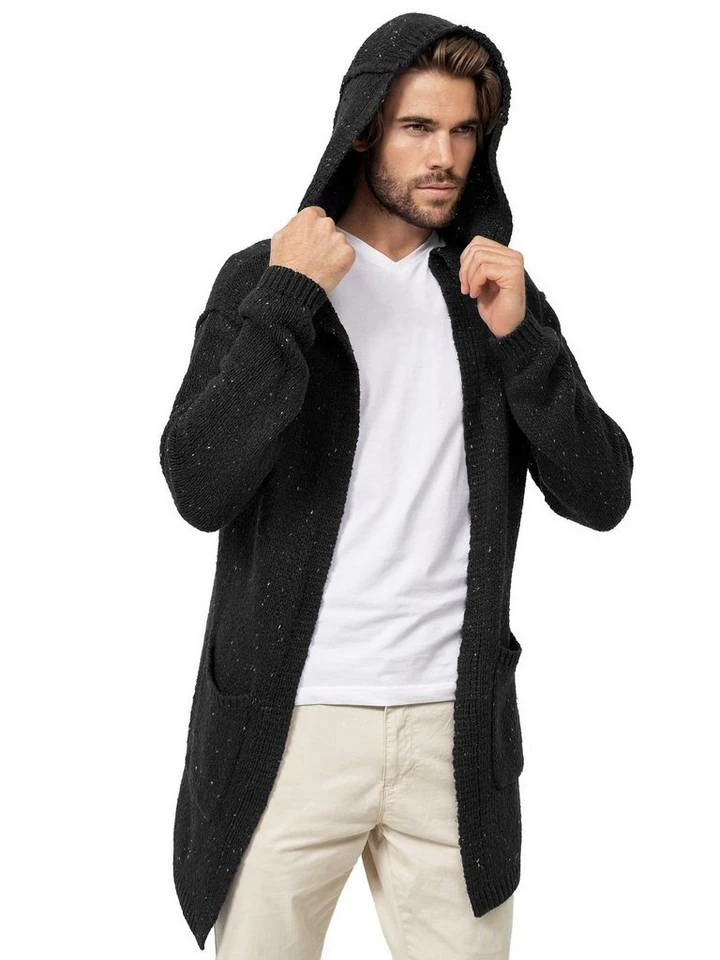 Neu 🤩 Indicode Strickjacke »Brad« Black, Ecru Mix, Navy, Dk Grey ✔️ 4 Neu 🤩 Indicode Strickjacke »Brad« Black, Ecru Mix, Navy, Dk Grey ✔️ – Bild 4