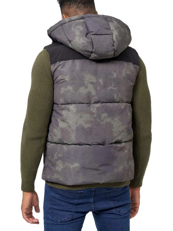 Budget 🎉 Indicode Steppweste »Simmons« Offwhite, Army 🔔 4 Budget 🎉 Indicode Steppweste »Simmons« Offwhite, Army 🔔 – Bild 4