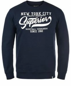 Besorgen 👍 Indicode Sweatshirt »Galilero« Sweatpulli Black (999), China Blue (436), Grey Mix (914), Navy (400) 😍 -Indicode Verkaufsladen 6434c38d 18a2 5873 9726 5caa5db00246