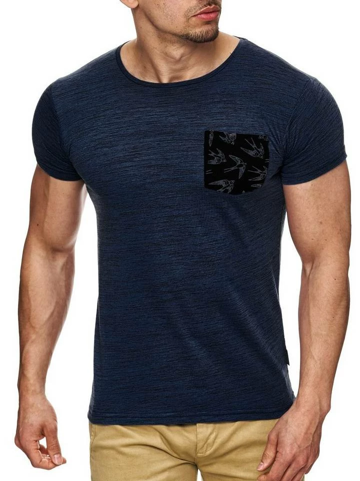 Budget 🎉 Indicode T-Shirt »Blaine« Grau, Grün, Anthrazit, Blau 🎉 14 Budget 🎉 Indicode T-Shirt »Blaine« Grau, Grün, Anthrazit, Blau 🎉 – Bild 14