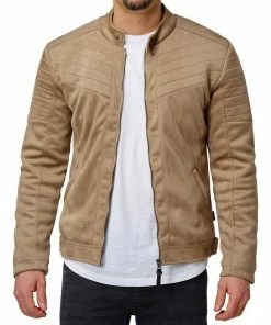 Billig ✔️ Indicode Lederjacke »Montes« Beige, Dk Brown ⌛ -Indicode Verkaufsladen 6525afdf 1d2f 50b0 bfeb b7aa511d1277